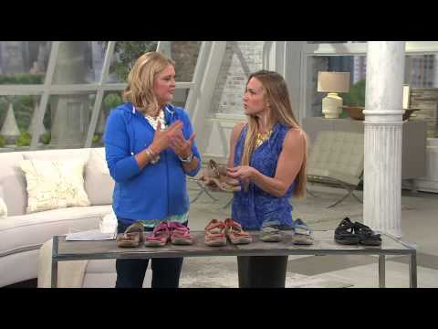 Earth Origins Suede Sandals w/ Adj. Straps - Barkley with Pat James-Dementri