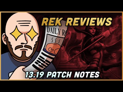 "RIOT'S ENDLESS CRUSADE AGAINST PINGS!" Rek The Coach Reviews League 13.19 Patch Notes! [RekNYNE]
