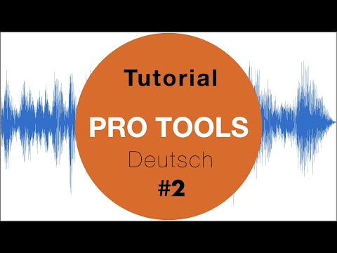 Pro Tools Tutorial für Anfänger #2 Audio Tracks