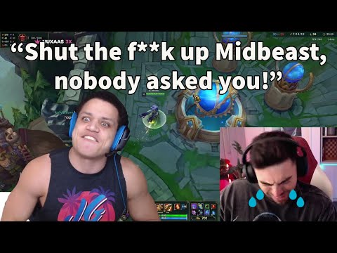 Midbeast Gets Verbally Violated By Tyler1!!!