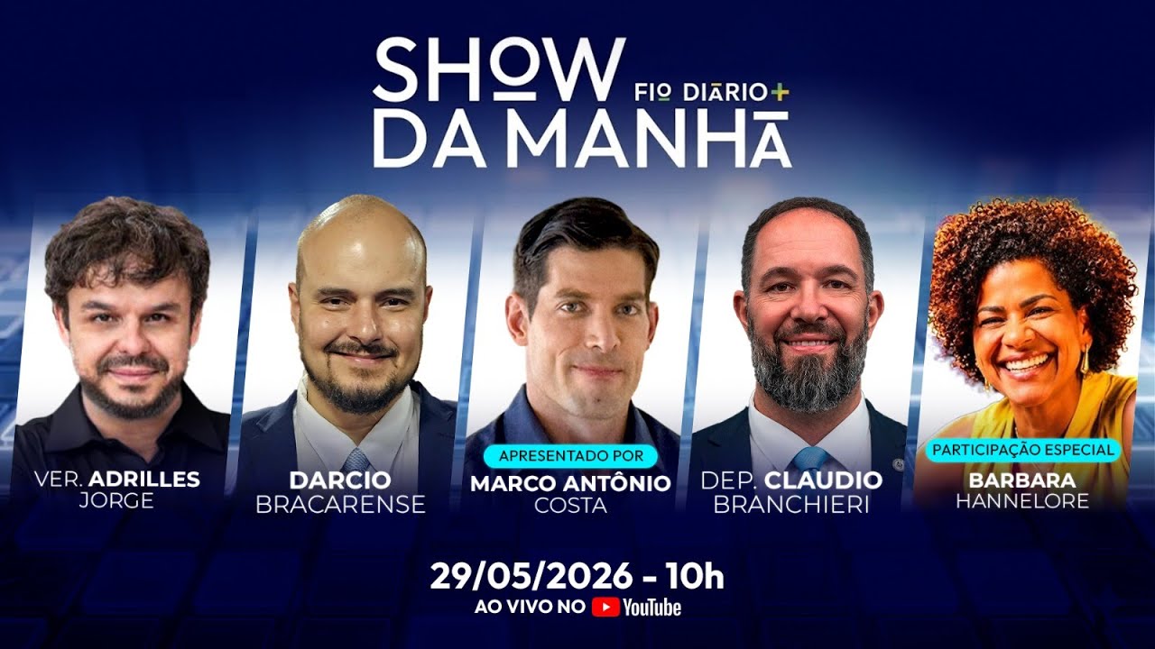 SHOW DA MANHÃ - VORCARO PROMETE ENTREGAR TODO MUNDO - 29/05/2026