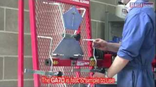 preview picture of video 'Sealey GA70 Four Wheel Laser Aligner'