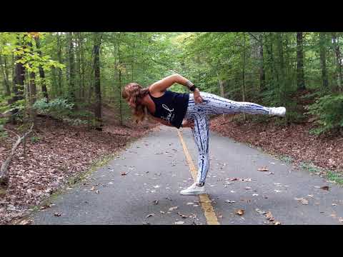 NamasteFit Tips- Warrior 3 vs Half Moon Pose-