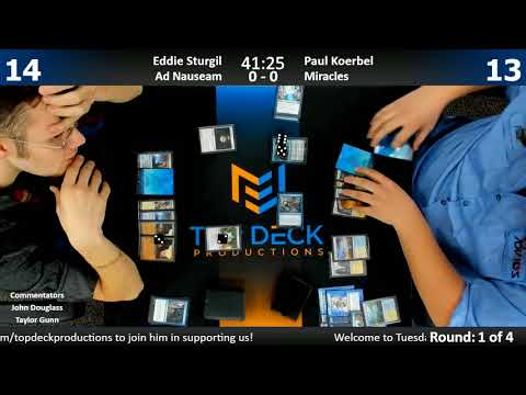 Modern w/ Commentary 2/27/18: Eddie Sturgil (Ad Nauseam) vs. Paul Koerbel (Miracles)