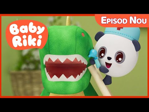 BabyRiki RO - Pandy își învinge teama de Dentist 🦷 EPISOD NOU | Desene Animate pentru Copii