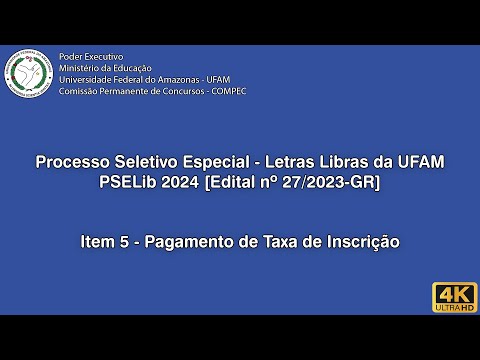 PSELib 2024 - Edital em Libras [Item 5]
