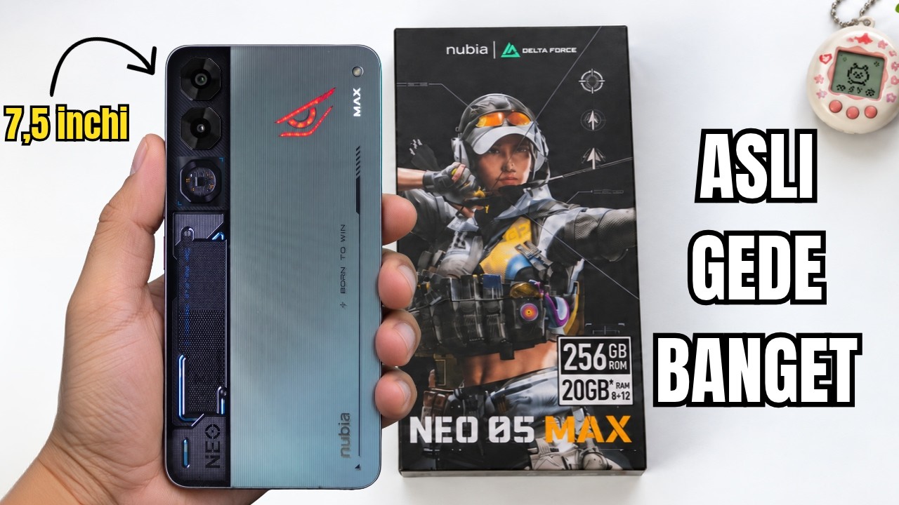 LAYAR HP TERBESAR DI DUNIA‼️NUBIA NEO 5 MAX BIKIN GEGER, SEGEDE TABLET MINI