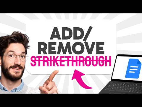 How to ADD and REMOVE Strikethrough on Google Docs (Step by Step)