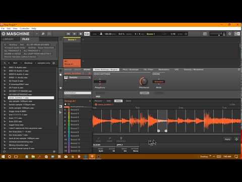 maschine  Quick tip #1 slicing  samples  root key
