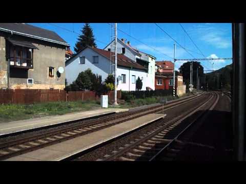 Odjezd vlakem Os 6815 - Povrly, 29. 8. 2013