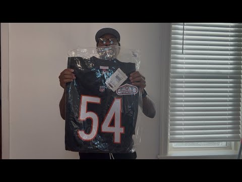 Legendary Look: Brian Urlacher 2001 Authentic Chicago Bears Jersey 