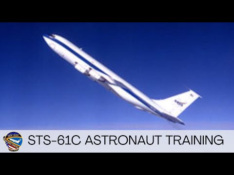 Columbia STS-61C Astronaut Crew Training