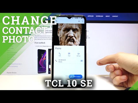How to Add Photo to Contact on TCL 10 SE – Add Profile Photo to Contact