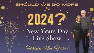 Should We Do More in 2024? - New Years Day live stream with Tami & Tom of Nutmeg Notebook - Q&A