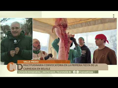 Multitudinaria convocatoria en la primera Fiesta de la Carneada en Belisle