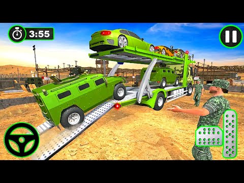 City Police Car Transporter Game 3D - Car Transport Truck Game 2024 - Android Gameplay #game #9