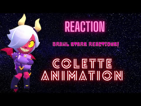 Reaction alle animazioni più fantastiche di Brawl Stars😱 (relative a Colette)