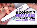 5 Common Mistakes Beginners Make with Hand Files