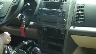 How to Cadillac CTS Bose Car Stereo Removal Repair replace cd