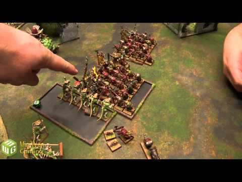 Lizardmen vs Skaven Warhammer Fantasy Battle Report - Old World Wars Ep 87