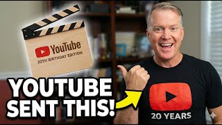 I Unboxed YouTube's Limited Edition 20th Birthday Gift!