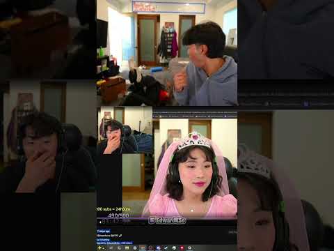 Nina falls out of her chair after finding out what Edward’s sister looks like 😭