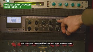 Video thumbnail for Variable Mu®: Mix Bus Demo with Tom Elmhirst by manleylabs