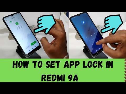 How to Set App Lock in Redmi 9A | How to Lock Apps With Password on Xiaomi Redmi 9A
