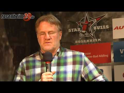 Pressekonferenz DEL2: Starbulls Rosenheim - Dresdner Eislöwen