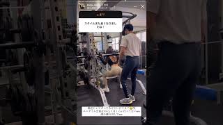 インスタ美女(@kana_melia) ジム トレーニング動画 #shorts