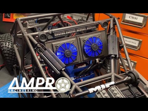 e254: Ampro Working Traxxas UDR Rear Fans