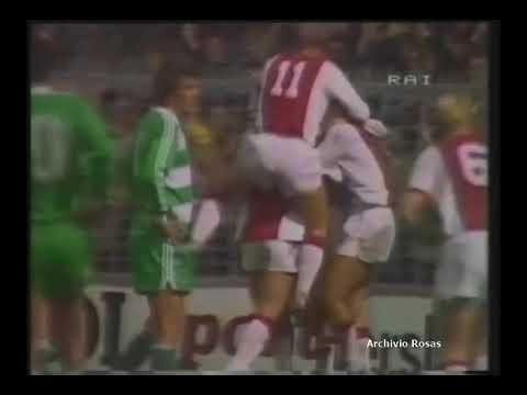 Ajax-Bohemians Praga 1-0 Coppa Uefa 84-85 2' Turno R