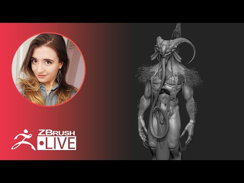 4 Hour Speed Sculpt: Krampus - Ashley A. Adams "A_Cubed" - ZBrush 2021.5