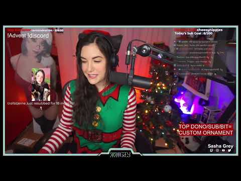Sasha Grey VOD 17/December/2022 Advent Calendar - PO Box - Live DJ
