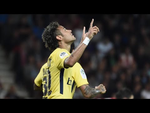 Neymar Debut vs Guingamp