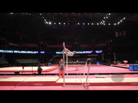 KUC Alma (POL) - 2015 Artistic Worlds - Qualifications Uneven Bars