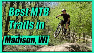 Best MTB Trails in Madison, Wisconsin - YouTube