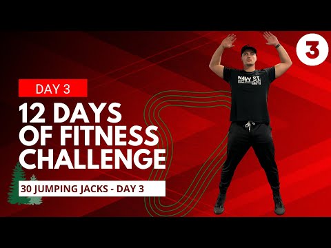 Day 3 - 30 Jumping Jacks (12 Days of Fitness Challenge)