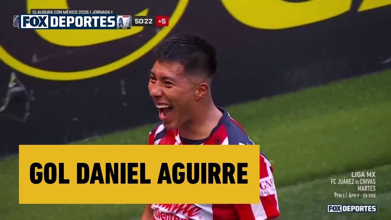 🐐💪 GOL Daniel Aguirre | Chivas 2-0 Pachuca | Clausura 2026 | Liga MX