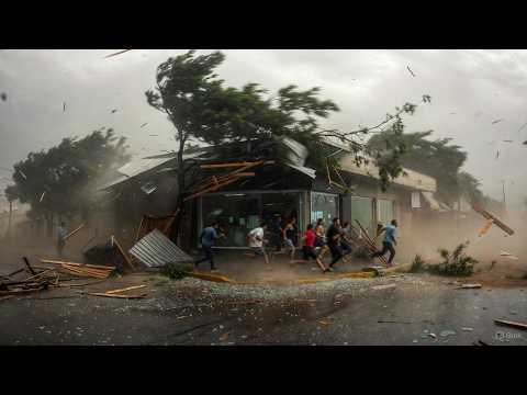 ITACARAMBI-MG em CAOS! Temporal violento arranca telhados, derruba postes e deixa cidade em PÂNICO!