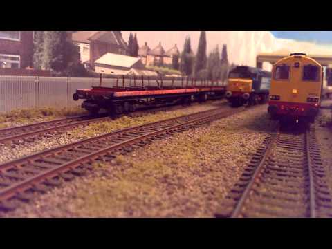 Class 57008 and 37605 DRS Arnash Lane
