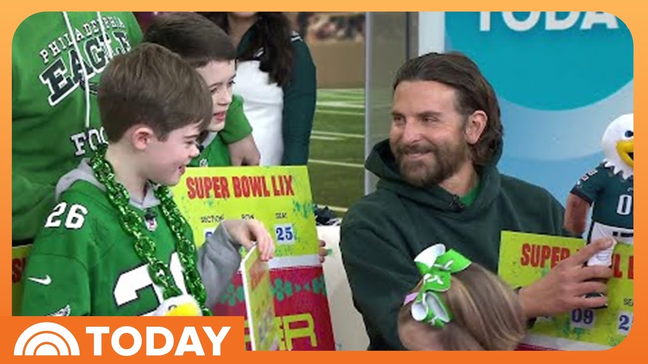 TODAY surprises Eagles fan Declan LeBaron with Super Bowl tickets
