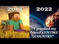 minecraft youtubers back then vs now