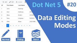 Download the video "ASP.NET Core Blazor | DataGrid Editing"