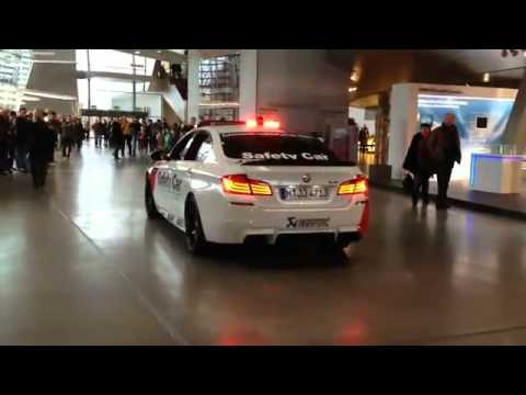 BMW F10M M5 Safety Car with Akrapovic Exhaust