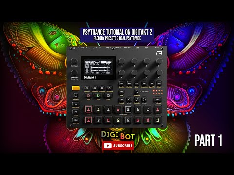 🚀 REAL PSYTRANCE from FACTORY SOUNDS 🎛 Digitakt 2 Masterclass (PART 1)