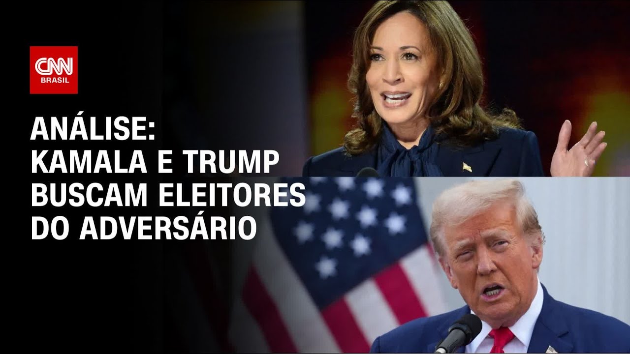 Análise: Kamala e Trump buscam eleitores do adversário | WW