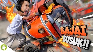 Download lagu NYESEL BANGET NAIK BAJAI NYA BANG ACI WKWK!!! Bajaj Jakarta [INDO] ~Lelet Banget Bang Wkwk!! mp3