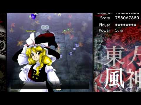 Touhou 10 MoF - Easy - Marisa B World Record