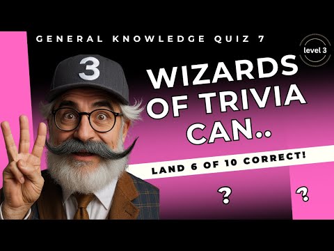Fun And Entertaining General Knowledge Quiz Challenging Multiple Choice Trivia Game With Answers